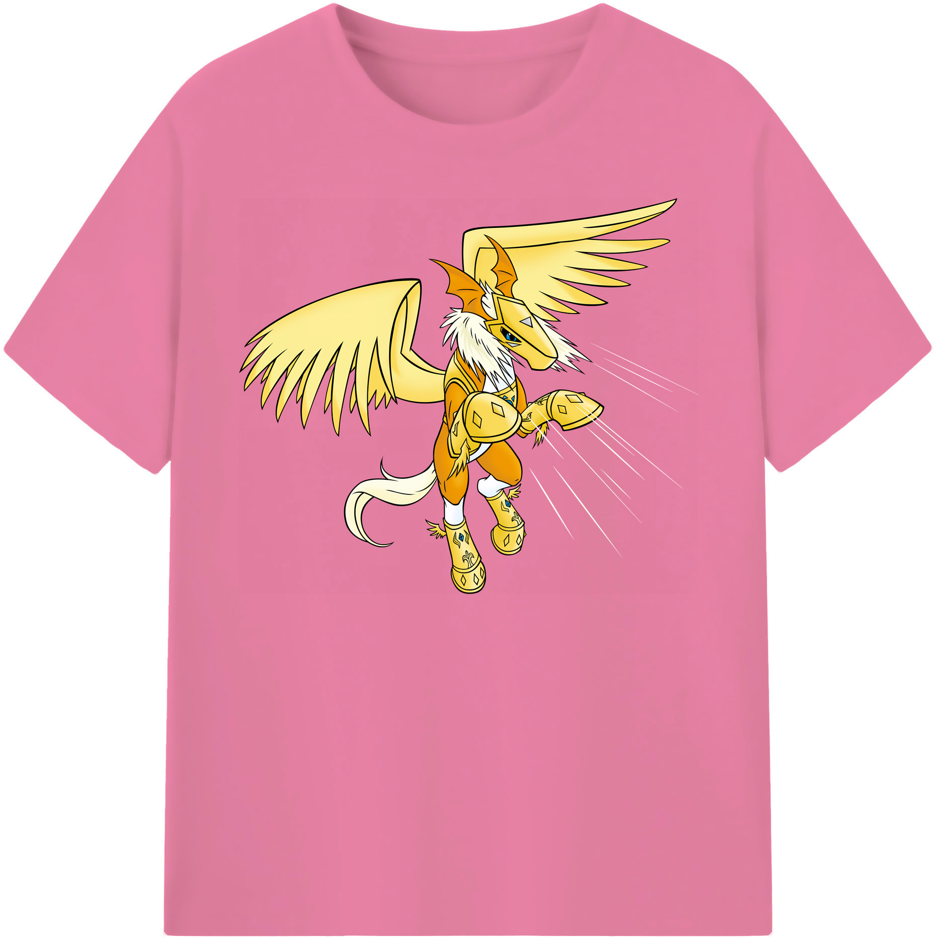 （画像用） Digimon デジタルモンスター/デジモン 綿100％半袖Tシャツ（フロントプリント）